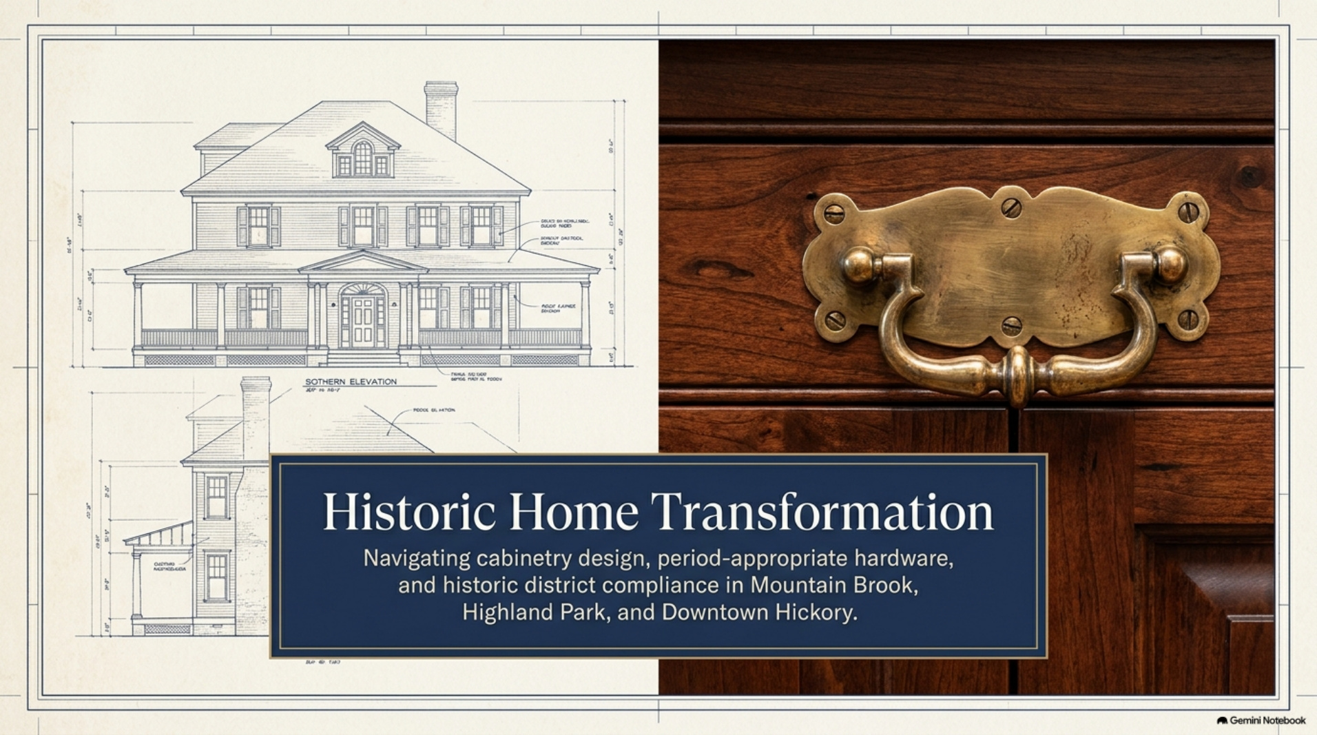 Historic home transformation