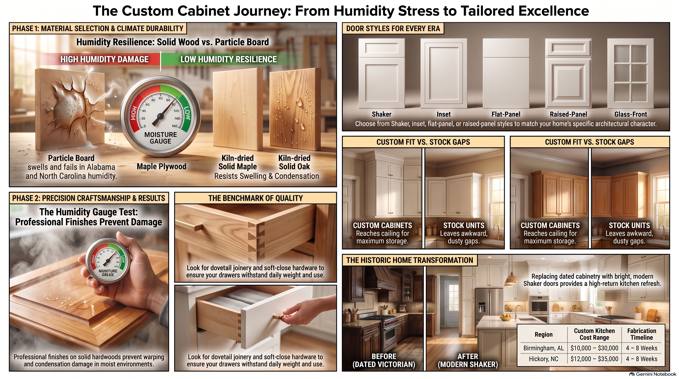 Custom Cabinet Quality Comparison Guide